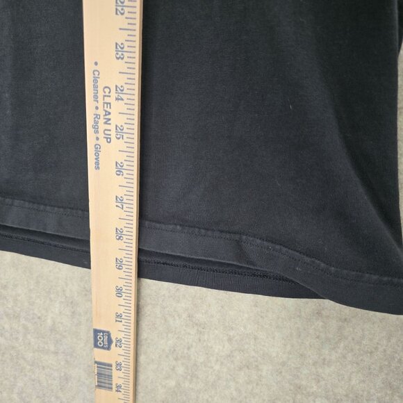 Adidas Mens Black Graphic T-Shirt Size XL Cotton Crew Neck Short Sleeve Casual W - Picture 4 of 5